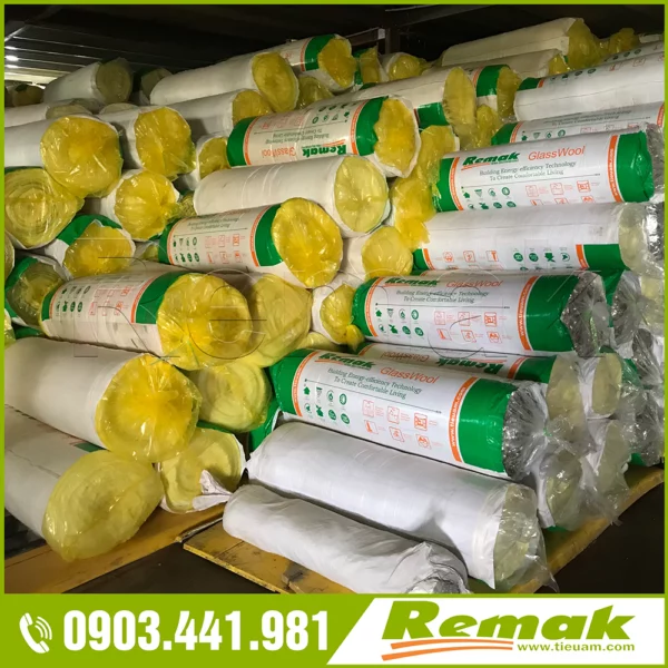 Bông thủy tinh Remak Glasswool- giải pháp chống cháy lý tưởng