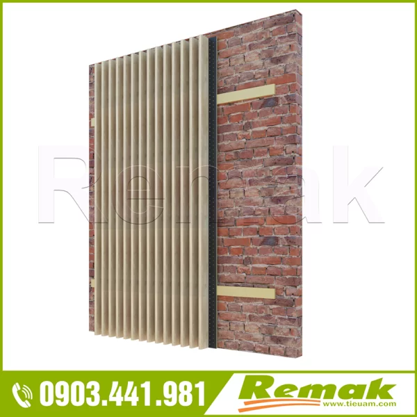 Gỗ tiêu âm Fineline Slats Acoustic- khả năng tiêu âm vượt trội