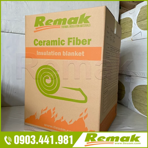 Bông gốm Ceramic Fiber- vật liệu chống cháy an toàn