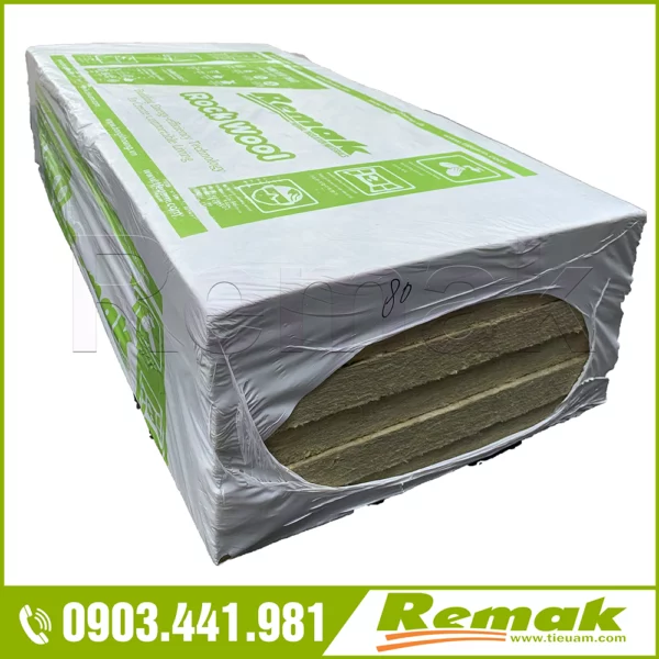 Kiện bông khoáng Remak rockwool cách nhiệt, tiết kiệm, thân thiện