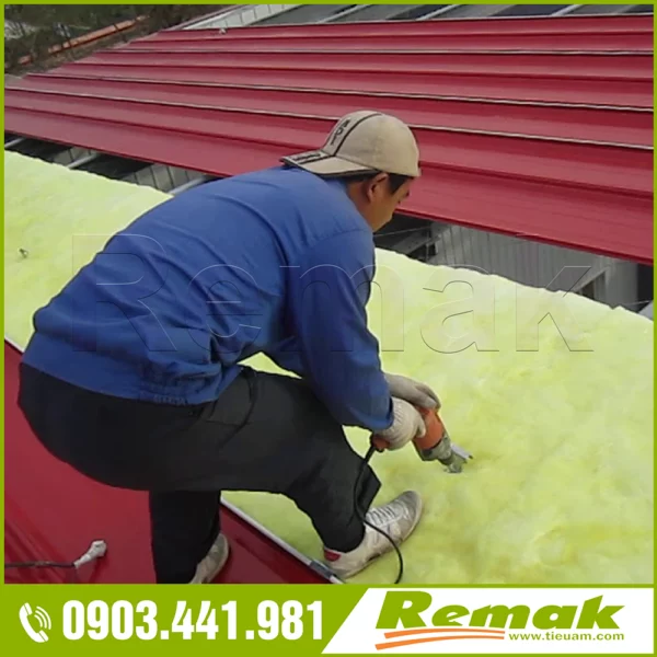 Bông thủy tinh Remak Glasswool- giải pháp chống cháy lý tưởng