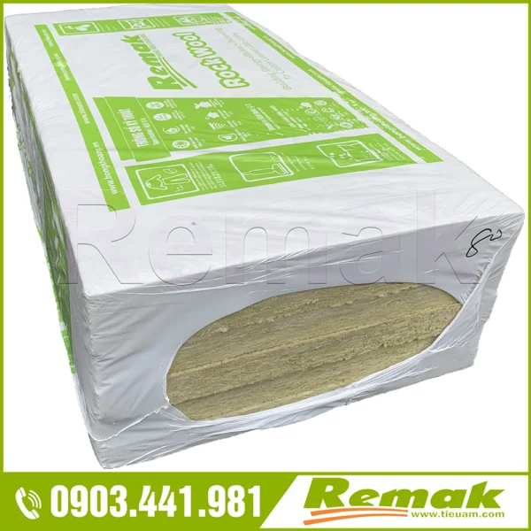 Kiện bông khoáng Remak rockwool cách nhiệt, tiết kiệm, thân thiện