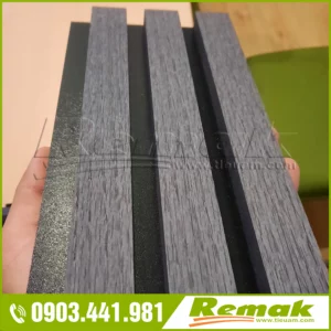 Tấm trang trí tiêu âm Remak® Polyslat Acoustic Panel - hiệu quả âm thanh hai lớp
